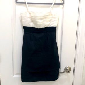 BCBG Strapless cocktail dress